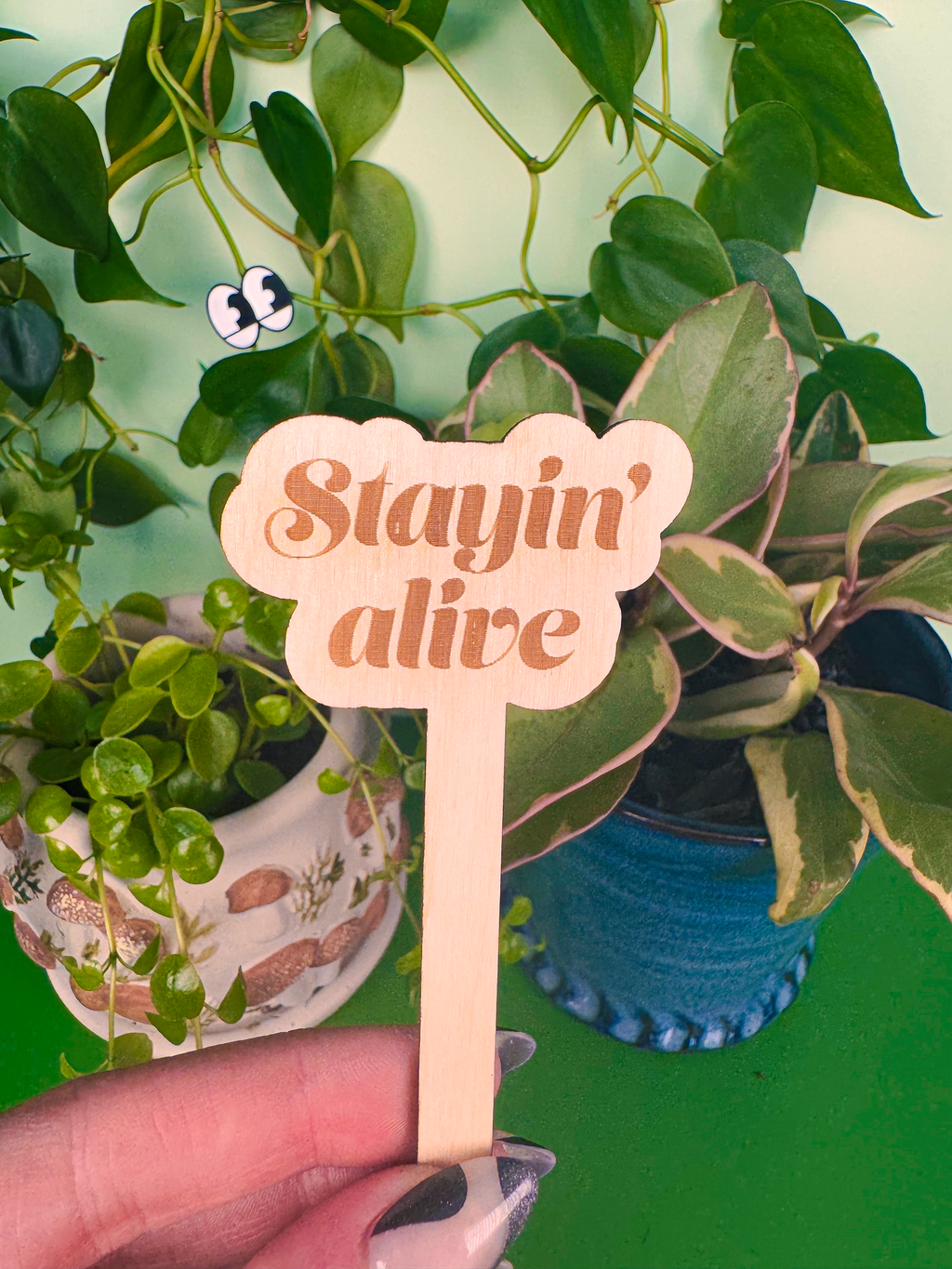 Punny Plant Markers